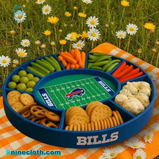 Buffalo Bills Stadium Snack Platter EcfUQRB