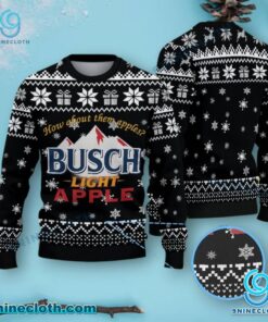 Busch Light Apple How About Them Apples Sweater PKCNtvF