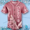Cardi B Little Miss Drama Tour Personalized Baseball Jersey-a VQfrdvu