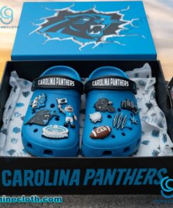Carolina Panthers Keep Pounding Crocs With Charms i4cpPtM