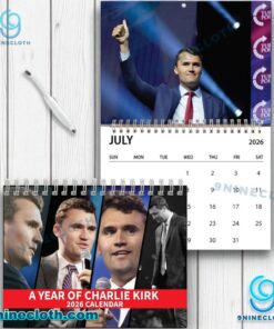 Charlie Kirk Wall Calendar 2026 3Fp7OlK