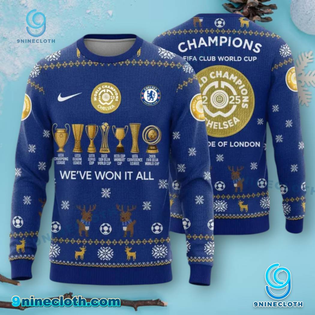 Chelsea FC Fifa Club World Club 2025 Champions Sweater O1KqkaG