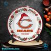 Chicago Bears Christmas Personalized Ceramic Plate-a x15K4zE