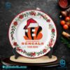 Cincinnati Bengals Christmas Personalized Ceramic Plate-a K8D3ZAh