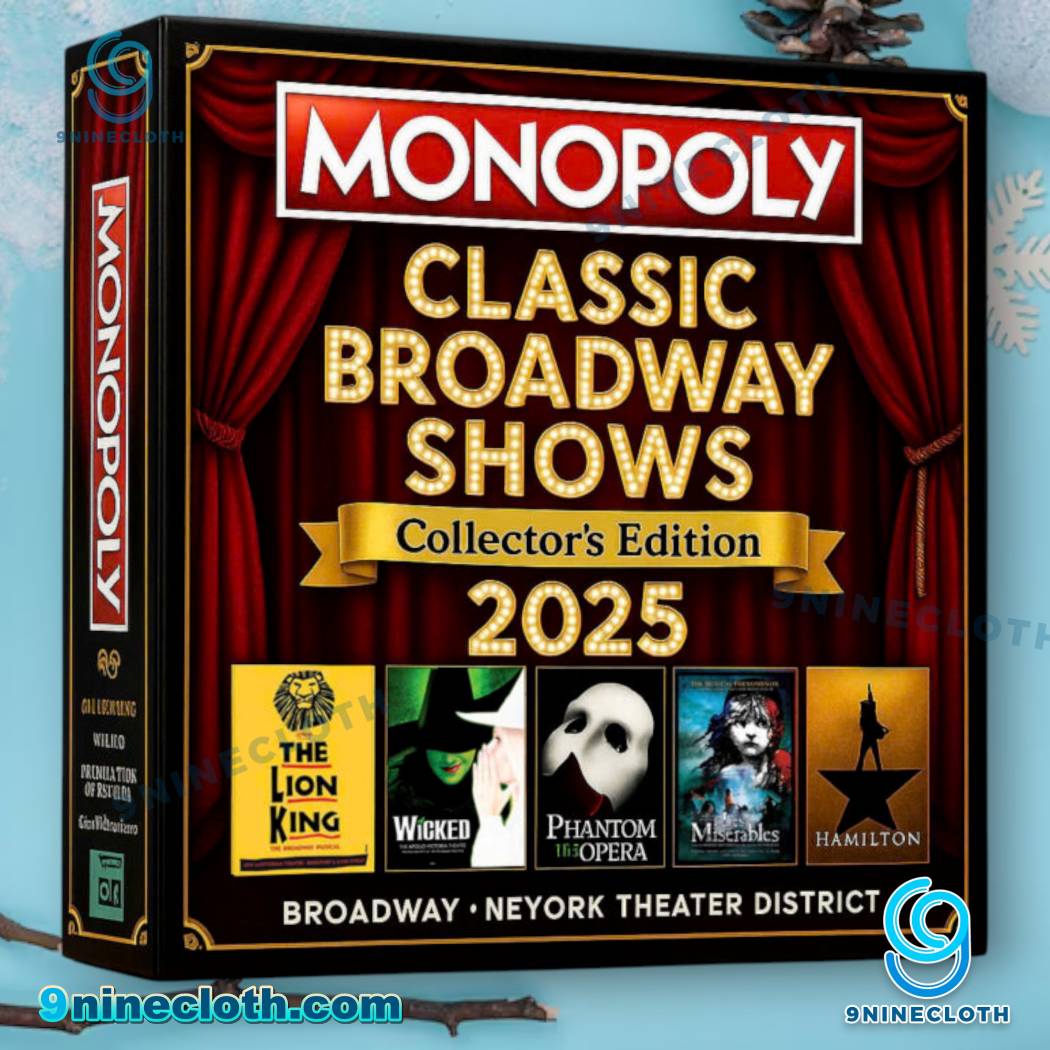 Classic Broadway Shows Collector's Edition 2025 Monopoly I2dbPyt