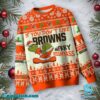Cleveland Browns Grinch Merry Kissmyass Ugly Christmas Sweater-a bewFLTS