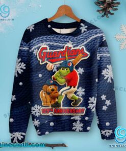 Cleveland Guardians 125th Anniversary Christmas Sweater SkbPcA5