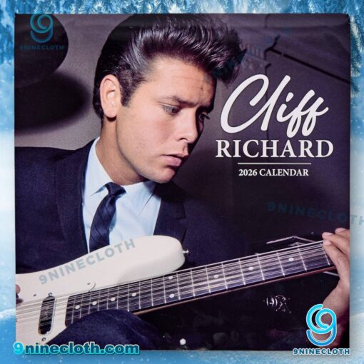 Cliff Richard Wall Calendar 2026 ZFaW67N