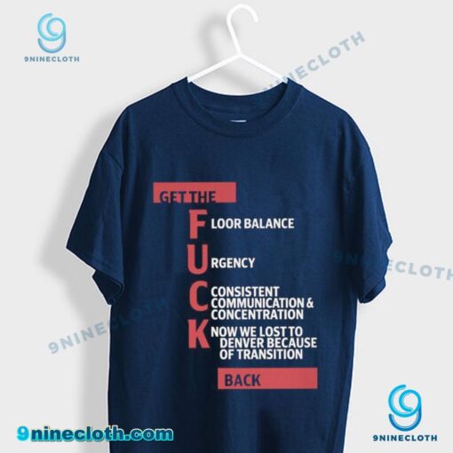 Clippers Coaches Get The F.u.c.k. Back T-shirt dhlNUpr