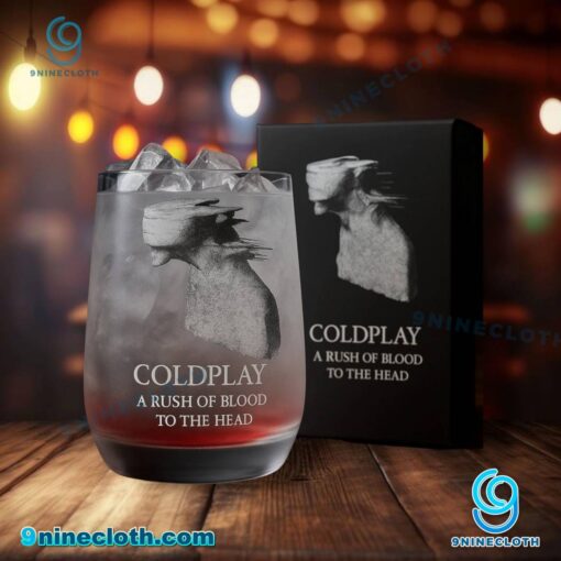 Coldplay A Rush Of Blood To The Head Whiskey Glass HrvJZAh