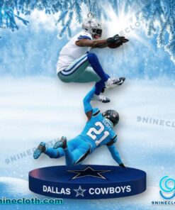 Cowboys 17 - Panthers 13 Christmas Ornament yJ2jMwi