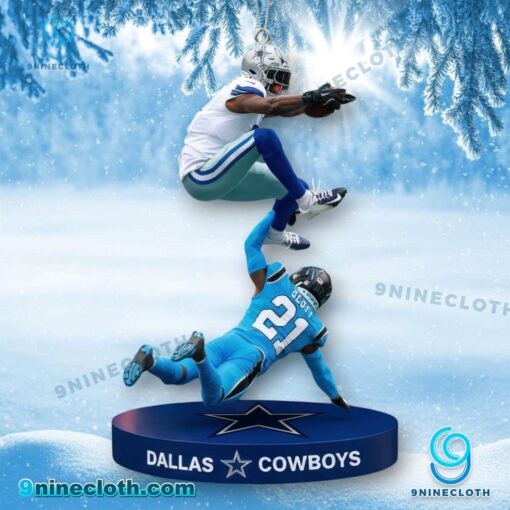 Cowboys 17 - Panthers 13 Christmas Ornament yJ2jMwi
