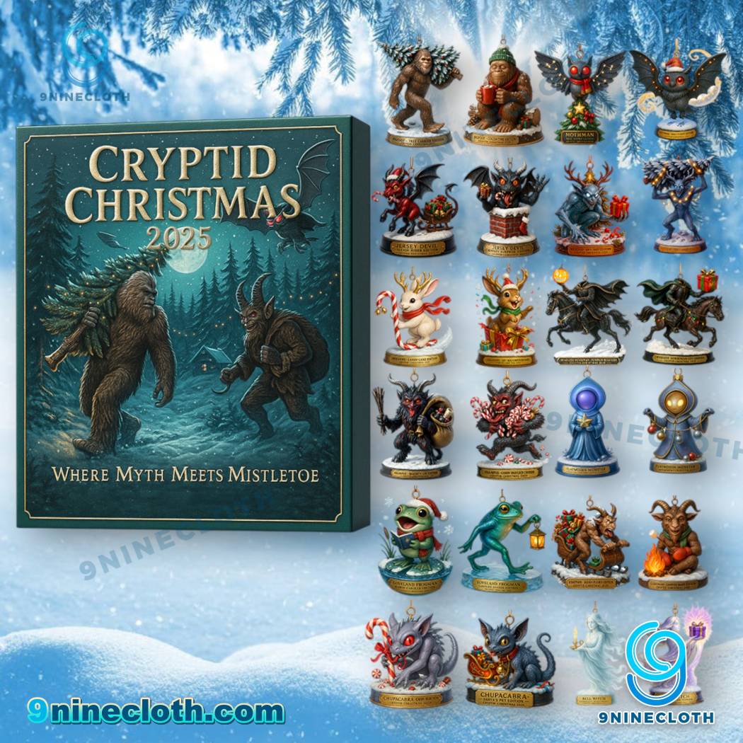 Cryptid Christmas Where Myth Meets Mistletoe Advent Calendar 2025 3HZKpX7