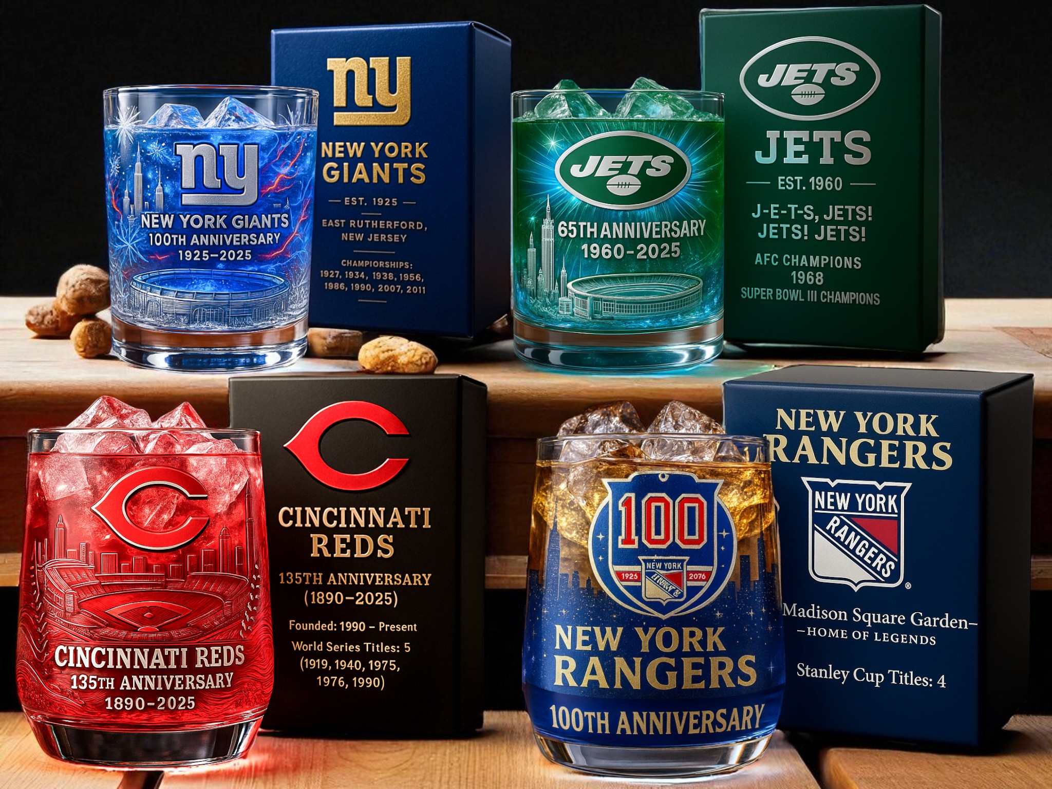 Custom Whiskey Glass Collection | Elegant Design for Every Taste