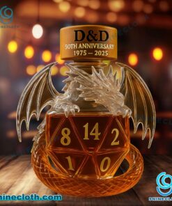 D&D 50th Anniversary Crystal Dragon Whiskey Bottle VC1tNOQ