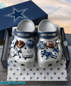 Dallas Cowboys Crocs With Charms JtsGFVa