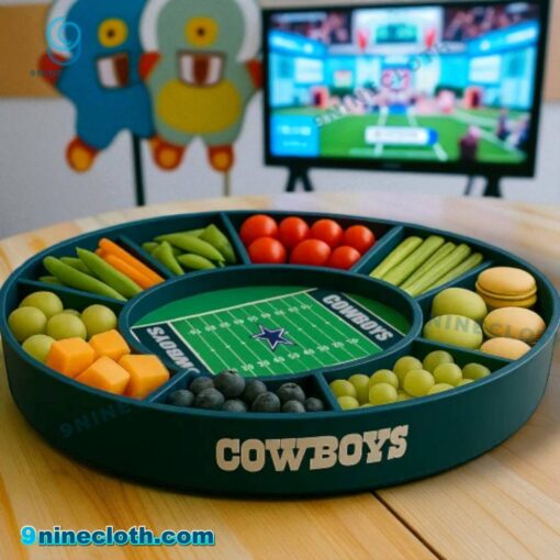 Dallas Cowboys Stadium Snack Platter jxobDpg