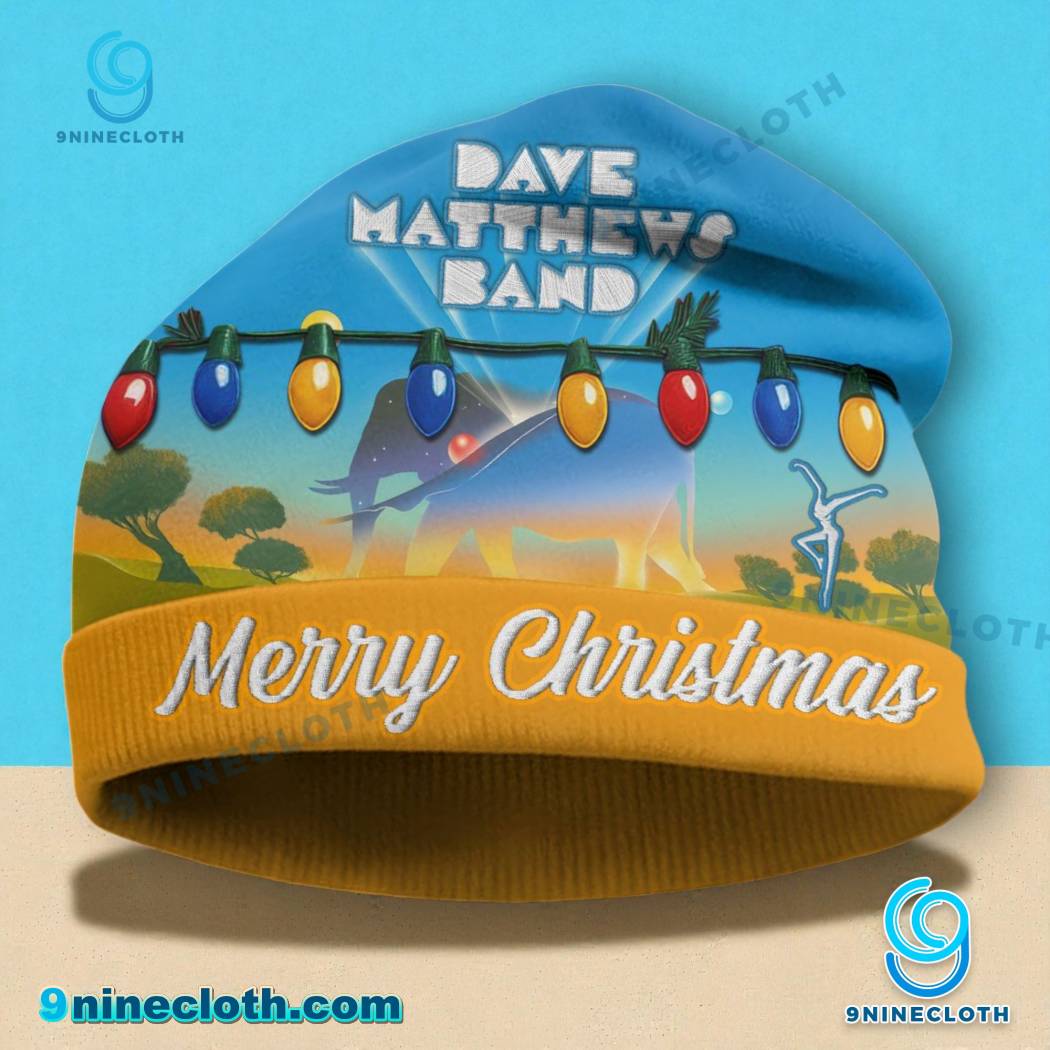 Dave Matthews Band Merry Christmas Beanie Hat-a oasm4US