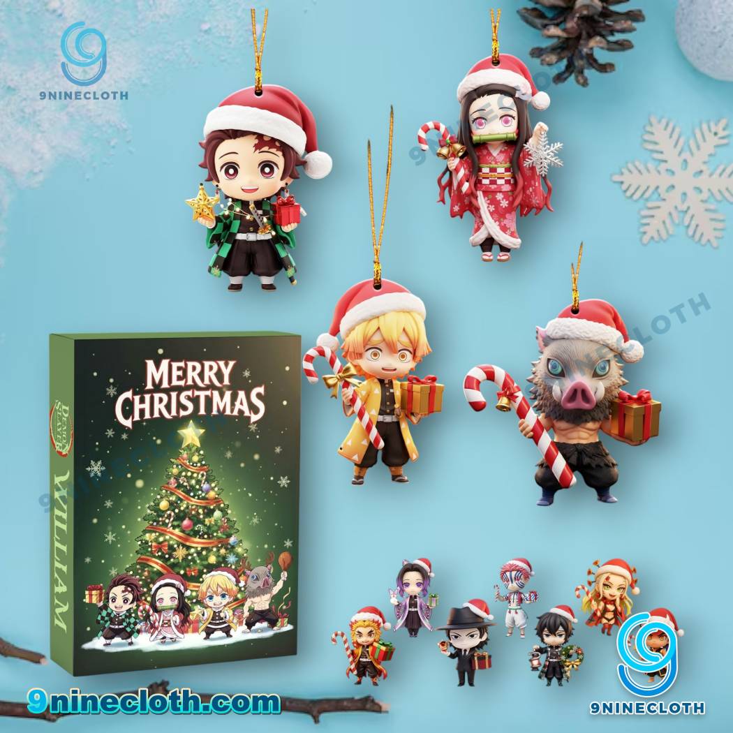 Demon Slayer Merry Christmas Personalized Advent Calendar 2025-a DxAi5qG