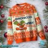 Denver Broncos Grinch Merry Kissmyass Ugly Christmas Sweater-a LHGxmsB