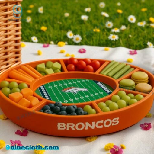 Denver Broncos Stadium Snack Platter xwaSuvI