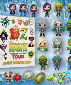 Descendants Zombies Worlds Collide Tour Advent Calendar 2025 miGrDyQ