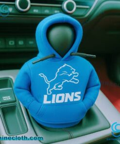 Detroit Lions Car Gear Shift Hoodie G04pf65