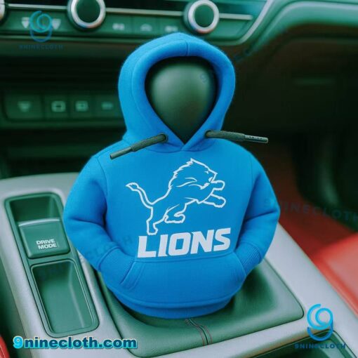 Detroit Lions Car Gear Shift Hoodie G04pf65