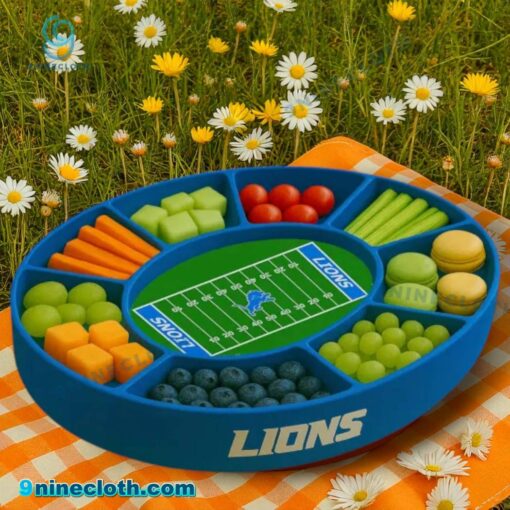 Detroit Lions Stadium Snack Platter oiDHnm6