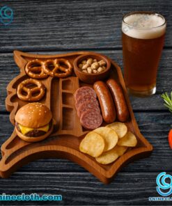 Detroit Tigers MLB Wooden Charcuterie Board JeEY9mq