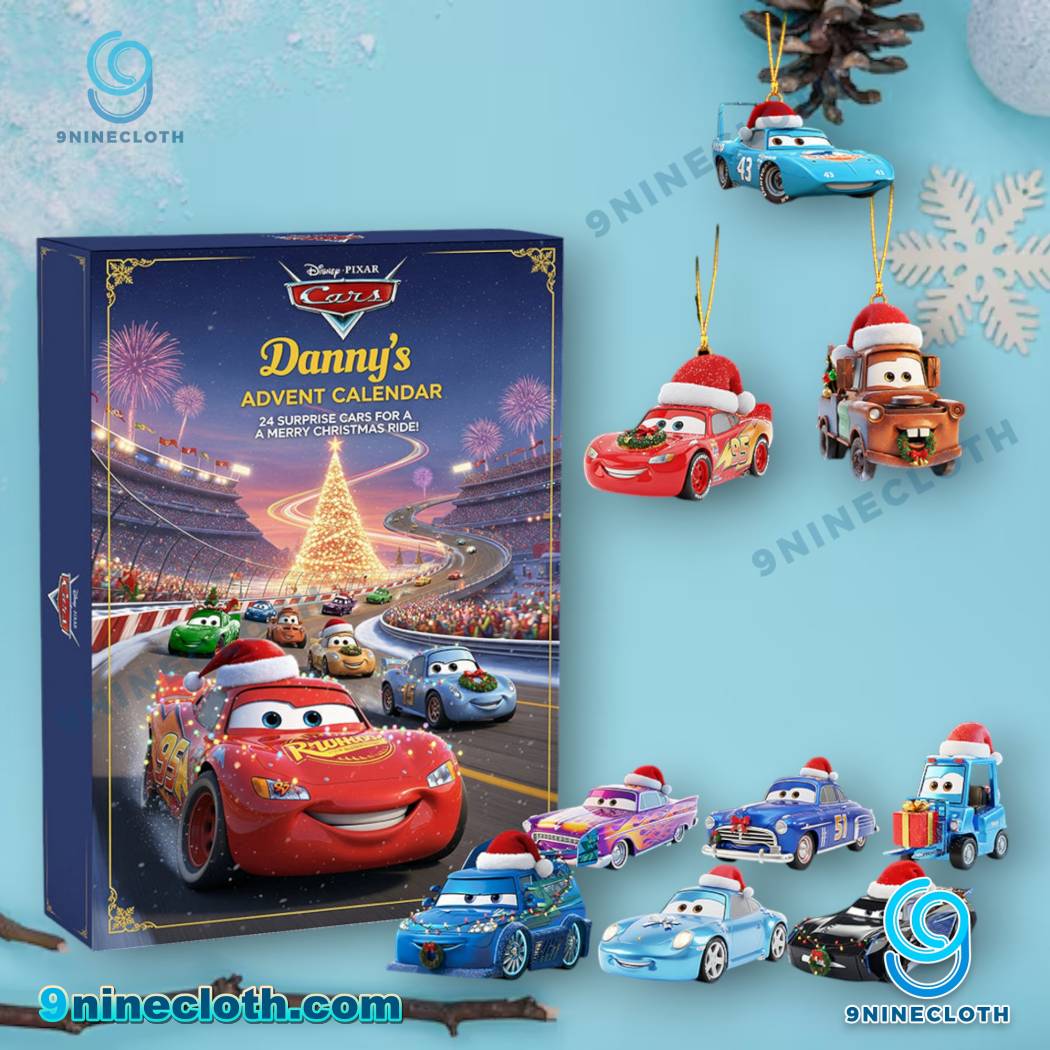 Disney Pixar Cars Personalized Advent Calendar 2025 c2vZEqS