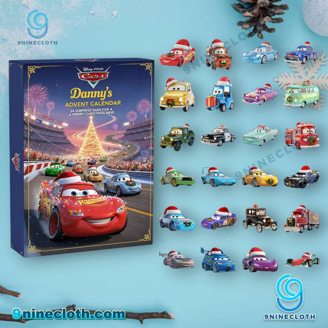 Disney Pixar Cars Personalized Advent Calendar 2025-b QHiRkvx