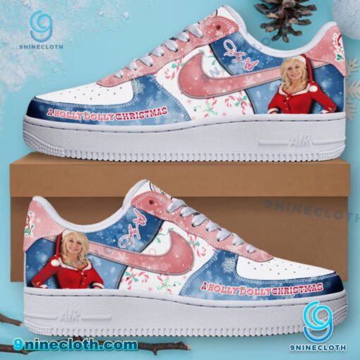 Dolly Parton A Holly Dolly Christmas Air Force Shoes JRYP9gl