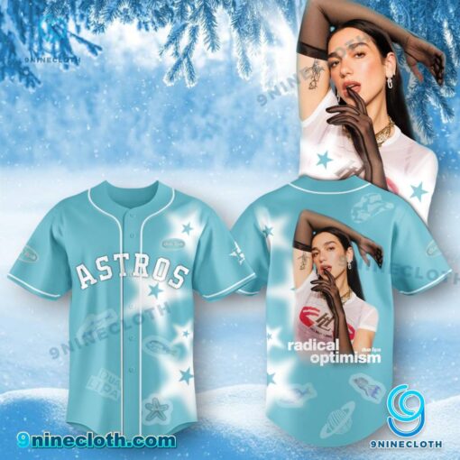 Dua Lipa Houston Astros Radical Optimism Baseball Jersey NLZvxIz