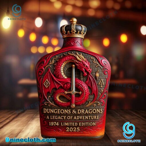 Dungeons & Dragons A Legacy Of Adventure Whiskey Bottle owCSjNF