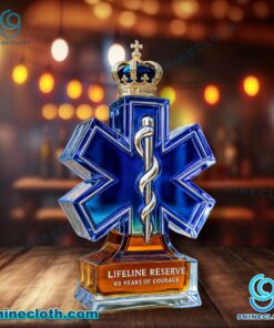 EMS Lifeline Reserve 60 Years Of Courage Whiskey Bottle Q6PO3zg