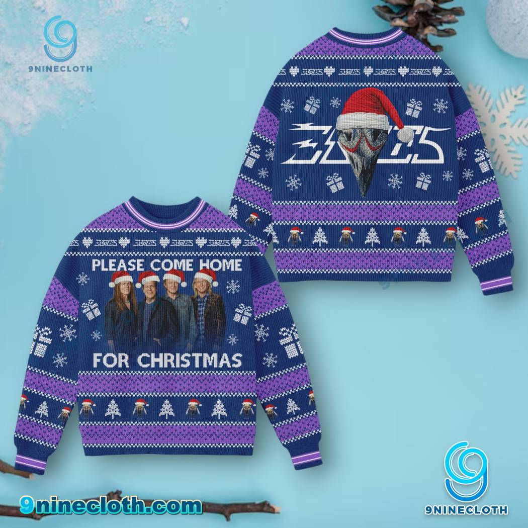 Eagles Band Please Come Home For Christmas Sweater CasHW3A