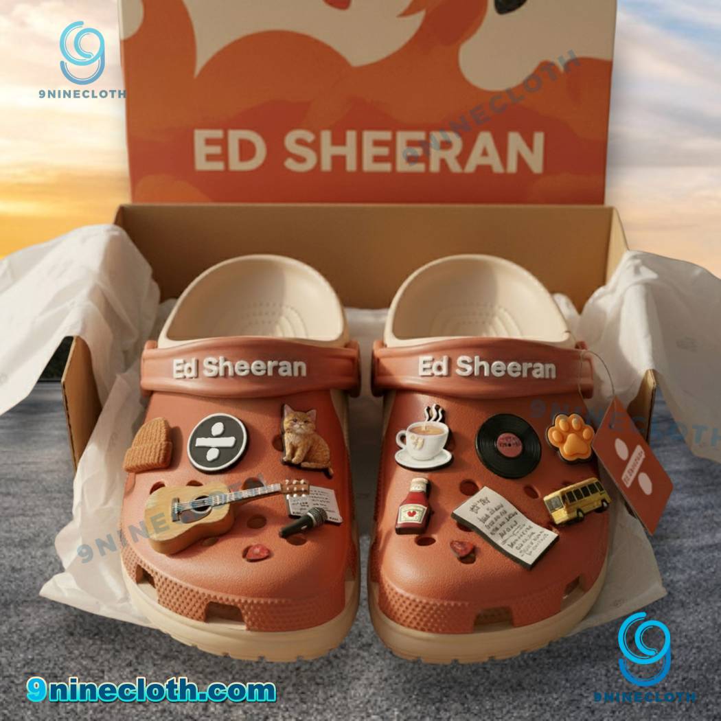 Ed Sheeran Crocs With Charms J9xbIA5
