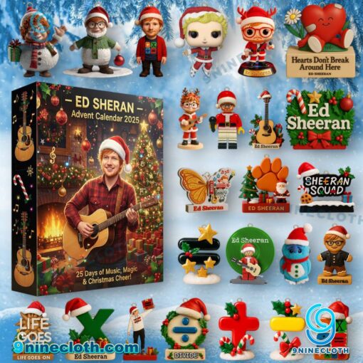 Ed Sheeran Magic And Christmas Cheer Advent Calendar 2025 7nHwp3J