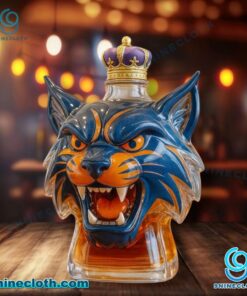 Edmonton Oilers Hunter The Lynx Whiskey Bottle en4M5xr