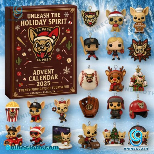 El Paso Chihuahuas Advent Calendar 2025 MqLlAsK