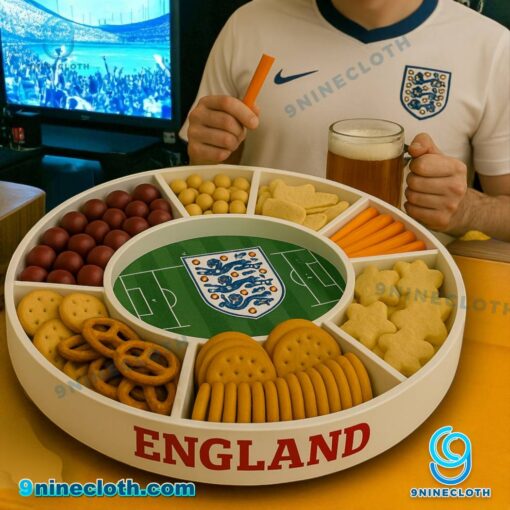 England National Football Team Stadium Snack Platter 6jHTQ1c