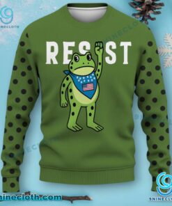 Frog Resist Christmas Sweater aZ0fLJW