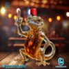 Gecko Middle Finger Whiskey Bottle-b mSGru37