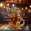 Gecko Middle Finger Whiskey Bottle-c PXLlF9g