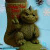 Godzilla Happy New Year 2026 Crochet Socks vFylT5Y