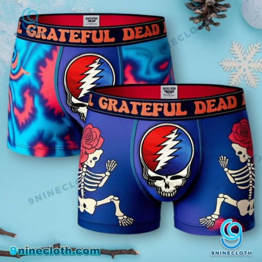 Grateful Dead Men Boxer Briefs DGVH72x