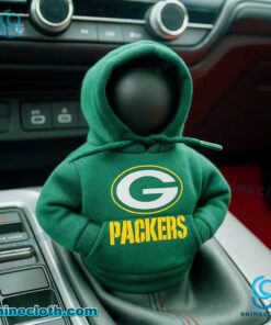 Green Bay Packers Car Gear Shift Hoodie 5KQwsmN