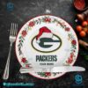 Green Bay Packers Christmas Personalized Ceramic Plate BRXjYIW