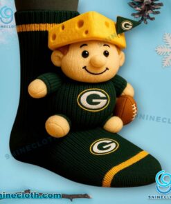 Green Bay Packers Crochet Socks bYHm1Dw